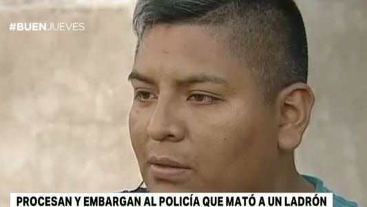 De héroe a villano: procesa y embargan por $ 400 mil al policía que mató a un ladrón en La Boca