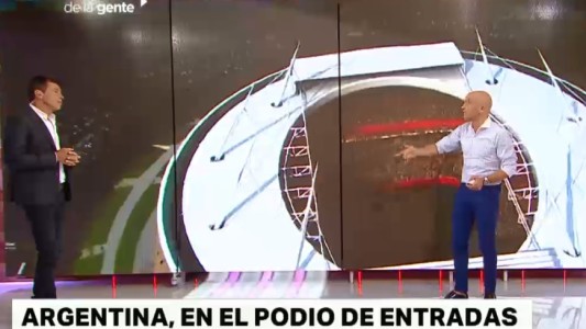 Mundial de Rusia: Argentina en el podio de venta de entradas