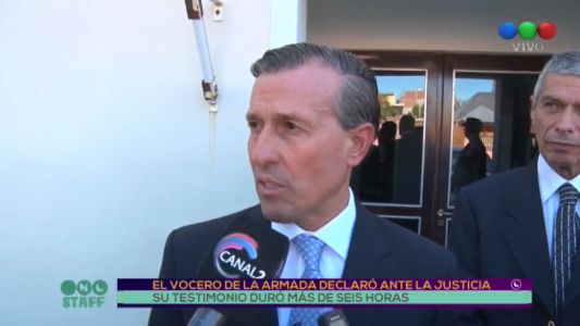 ARA San Juan: ante la jueza, el vocero de la Armada Enrique Balbi negó presiones para informar