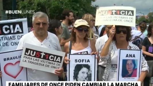 Familiares de la Tragedia de Once piden cambiar la fecha de la marcha de la CGT