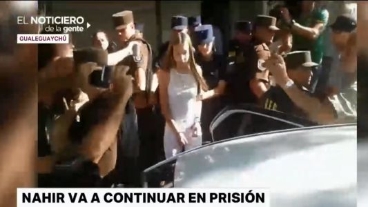 Nahir Galarza seguirá detenida: rechazaron un nuevo pedido de excarcelación