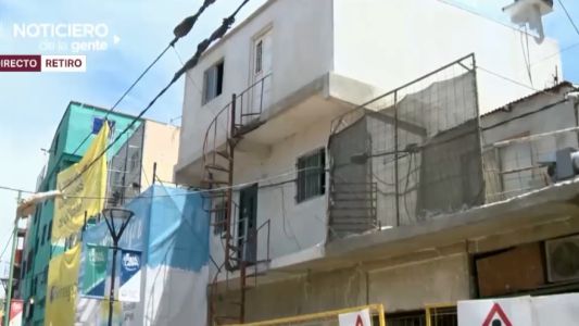 Derrumbe en la Villa 31: tres personas quedaron atrapadas