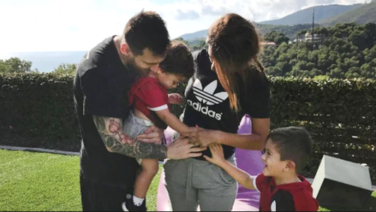 Lionel Messi reveló el nombre de su tercer hijo con un tierno video