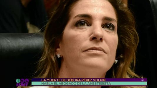 Muerte de Débora Pérez Volpin: "No hubo ningún error en materia anestésica"