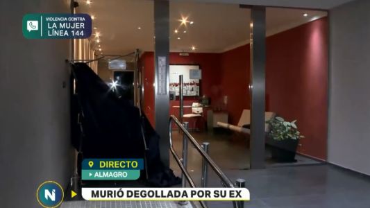 Femicidio en Almagro: un hombre degolló a su ex pareja en el palier del edificio