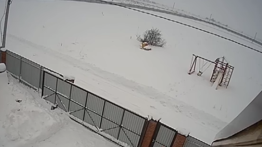 El video del momento en que el avión se estrelló en las afueras de Moscú