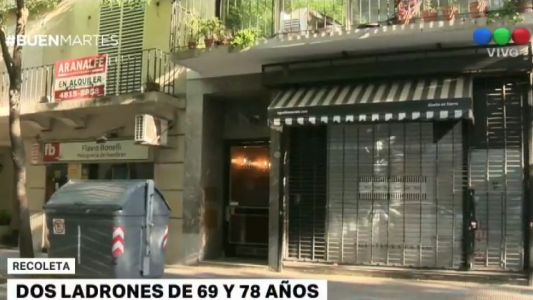Ancianos ladrones le robaron las llaves de 14 edificios a un diariero