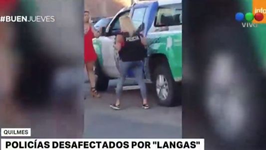 Desafectan a policías que se hicieron los galanes