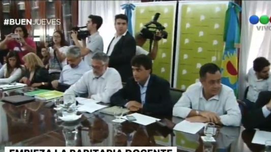 Comienza la paritaria docente
