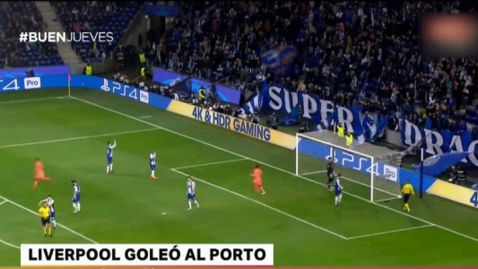 Liverpool goleó a Porto