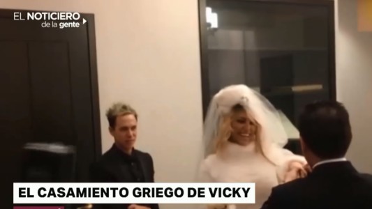 Vicky Xipolitakis se casó en secreto con un financista millonario