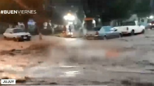 Calles como ríos en Tilcara