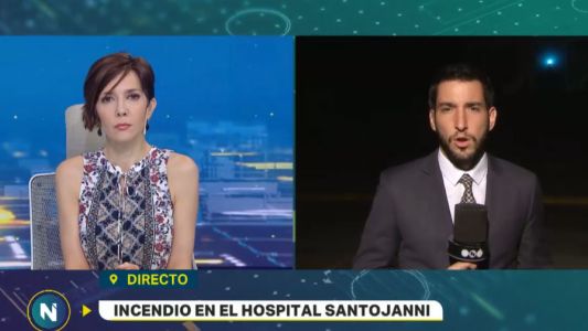 Hospital Santojanni: por un principio de incendio, evacuaron a más de 50 pacientes