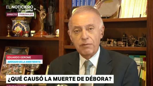 Muerte de Débora Pérez Volpin: "La anestesista puso droga y dosis adecuadas"