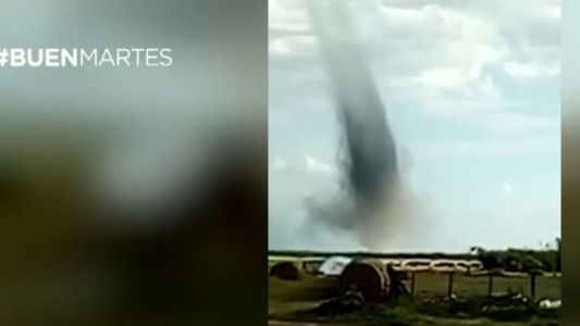 Video: tornado en San Cristóbal