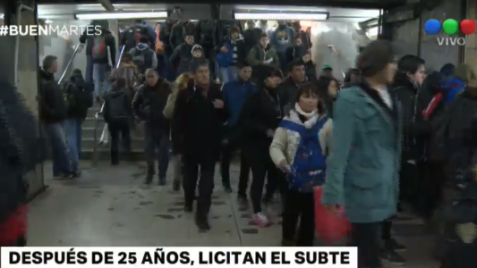 Después de 25 años, licitan el subte