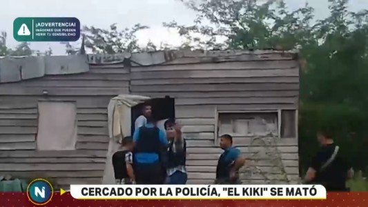 Se quitó la vida “El Kiki”, el asesino más buscado en Uruguay