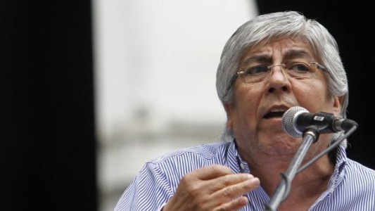 Hugo Moyano, antes de la marcha: "Si llega a pasar algo será culpa del Gobierno"