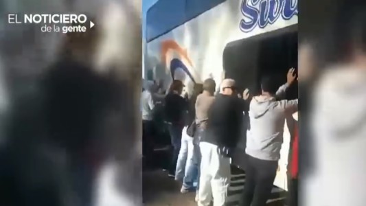 Así requisaron a los micros que llegaron a la marcha de Moyano