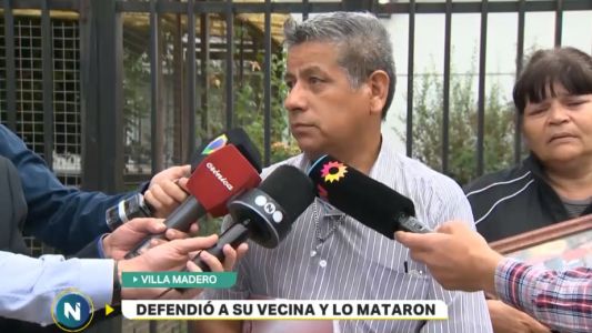 Quiso defender a una vecina en un robo y lo mataron