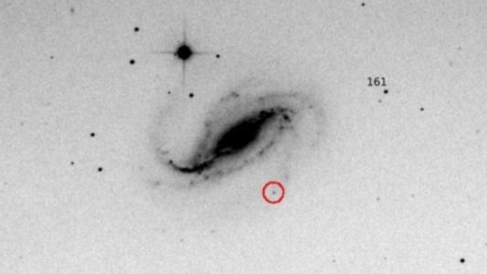 Un cerrajero rosarino detectó una supernova en el momento de su explosión