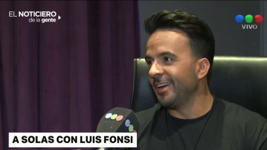 A solas con Luis Fonsi "Estoy disfrutando mirando al mundo cantando en español"