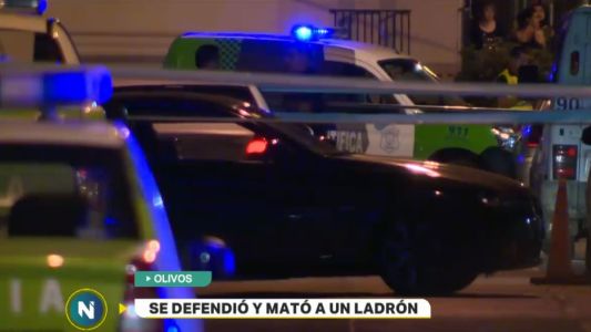 Un abogado se resistió a tiros al robo de su auto y mató a un ladrón en Olivos
