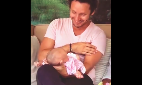 La China Suárez publicó un tierno video de Benjamín Vicuña y su hija, Magnolia