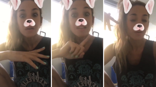 Jimena Barón y un divertido video en su "vuelta al mercado": "Los chabones son histéricas, ni siquiera son histéricos"