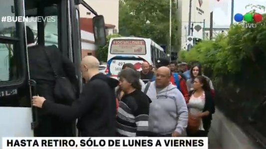 El tren San Martín vuelve a circular hasta Retiro