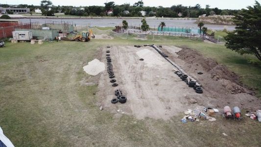 Construyen en Mar Chiquita la primera escuela sustentable del país