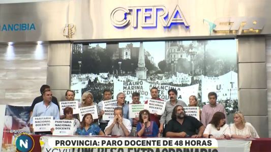 Paran los docentes y no arrancan las clases el lunes en la Provincia de Buenos Aires
