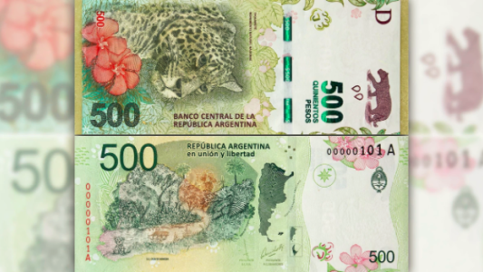Insólito: alteró un billete de $5 para hacerlo pasar por uno de $500 y terminó preso