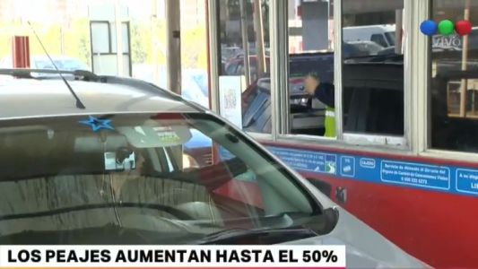 Suba de peajes: moverse entre Capital y el Conurbano cuesta más de $350 por día