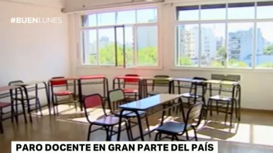 El año lectivo comienza con un paro por 48 horas en gran parte del país