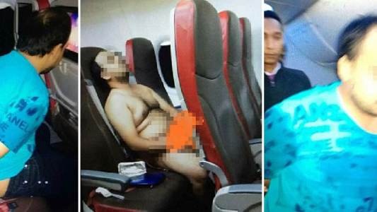 Escándalo en el aire: un pasajero se desnudó y empezó a mirar porno en un avión