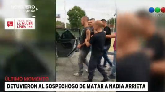 Detuvieron al acusado del femicidio de Nadia Arrieta