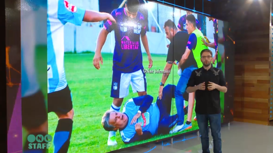 Luis Ventura sufrió una brutal golpiza en un partido del ascenso