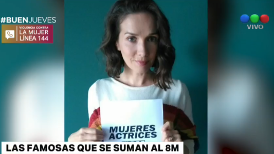 Las famosas que se sumaron al #8M