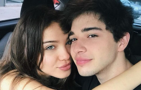 Julián Serrano blanqueó su noviazgo con Malena Narvay con una tierna foto en Instagram