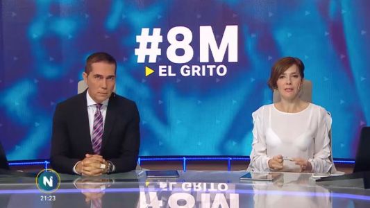 Telefe Noticias / Bloque 3 / 08/03/2018