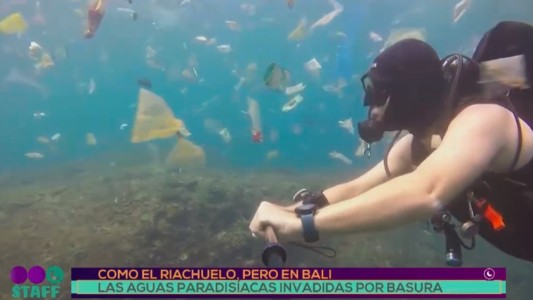 Un mar de plástico en Bali