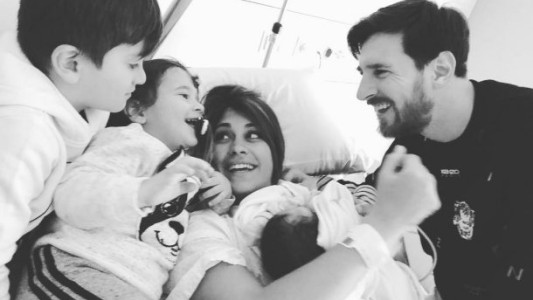 Bienvenido Ciro: nació el tercer hijo de Messi y Antonella Rocuzzo