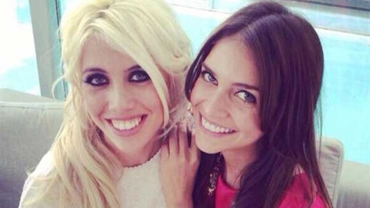 La divertida foto retro de Zaira y Wanda Nara