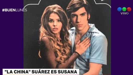 "Sandro de América": esta noche la China Suárez será Susana