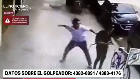 Piden ayuda de testigos para apresar al golpeador de Palermo