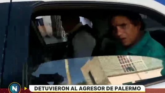 Detuvieron al "loco de Palermo" tras la brutal agresión a una mujer