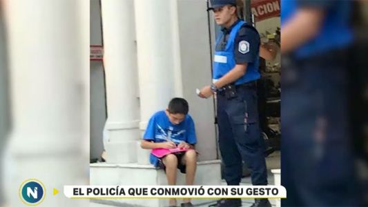 El policía que enseña