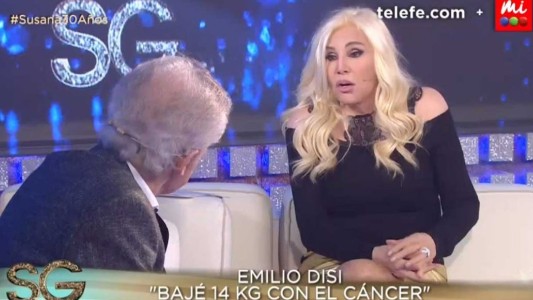Así fue la última entrevista de Emilio Disi con Susana Giménez