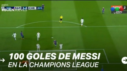 Messi llegó a los 100 goles en la Champions League